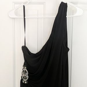 Eliza J black gown